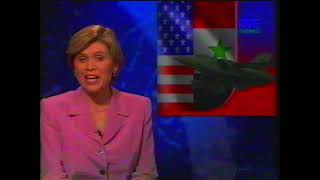 RTE News Stormont Agreement, Iraq Bombings, Bob Livingston Confessions Friday 18th December 1998