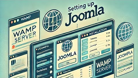 How to create Joomla in wamp sever localhost (Khmer)