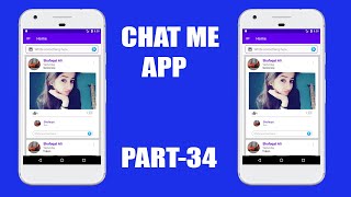 Chat Me App - 34 - View Full Screen Post Image | Download Post Image  - Social Networking App screenshot 5