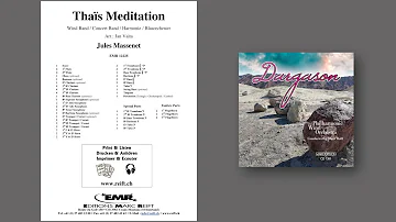Editions Marc Reift – Jules Massenet: Thaïs Meditation - for Concert Band