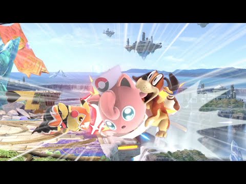 味方の攻撃にわざと巻き込まれる『IQ300のプリン』【スマブラSP】
