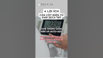 Cân cột kết nối Bệnh án điện tử EMR SECA 787  #seca #yte