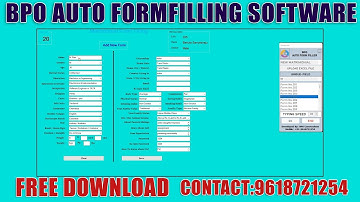 Matrimonial Auto Typer Software For Data Entry Form Filling
