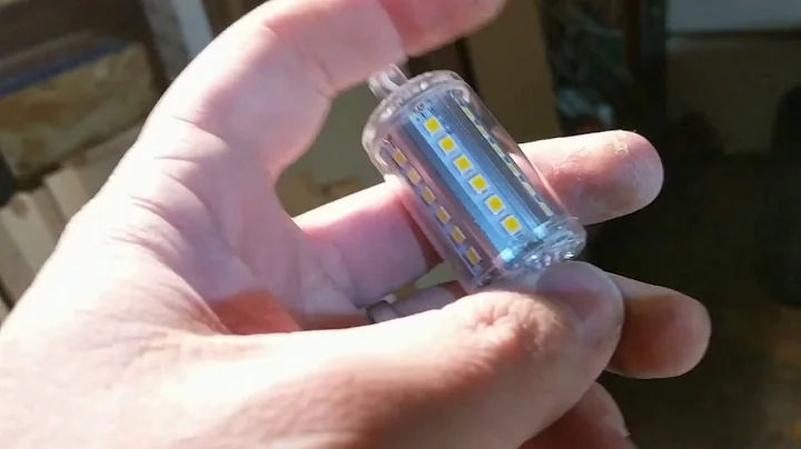 Do they suck? LED replacement bulbs for halogen work lights!