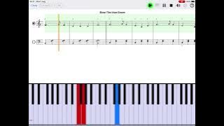 Blow The Man Down (traditional song) - piano sheet music