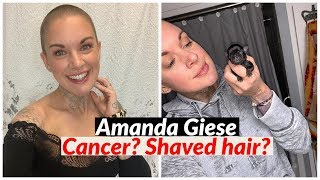 "Amanda To The Rescue" Amanda Giese cancer? Reason for the shaved hair. Content