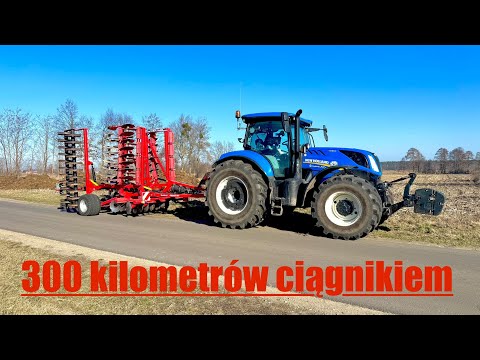 Transport talerzówki | 300 km ciągnikiem | Opall Agri [vlog#256]