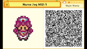 Crashmo: Nurse Joy Custom Level 3 QR Code
