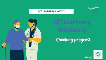 OET Learnuary Challenge Day 17: OET Speaking Sub Test Checking Progress