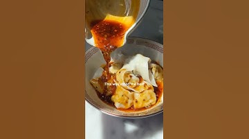 You only need 3 mins to make the best dumpling sauce🔥 #dumplings #easyrecipe