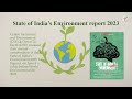 State of indias environment report 2023  centre for science and environment  down to earth