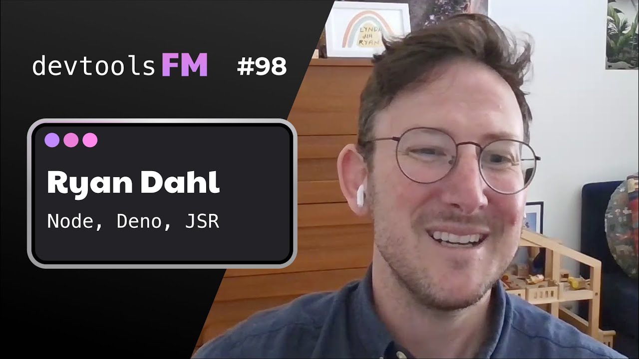 Ryan Dahl - Node, Deno, and JSR The Modern JavaScript Registry