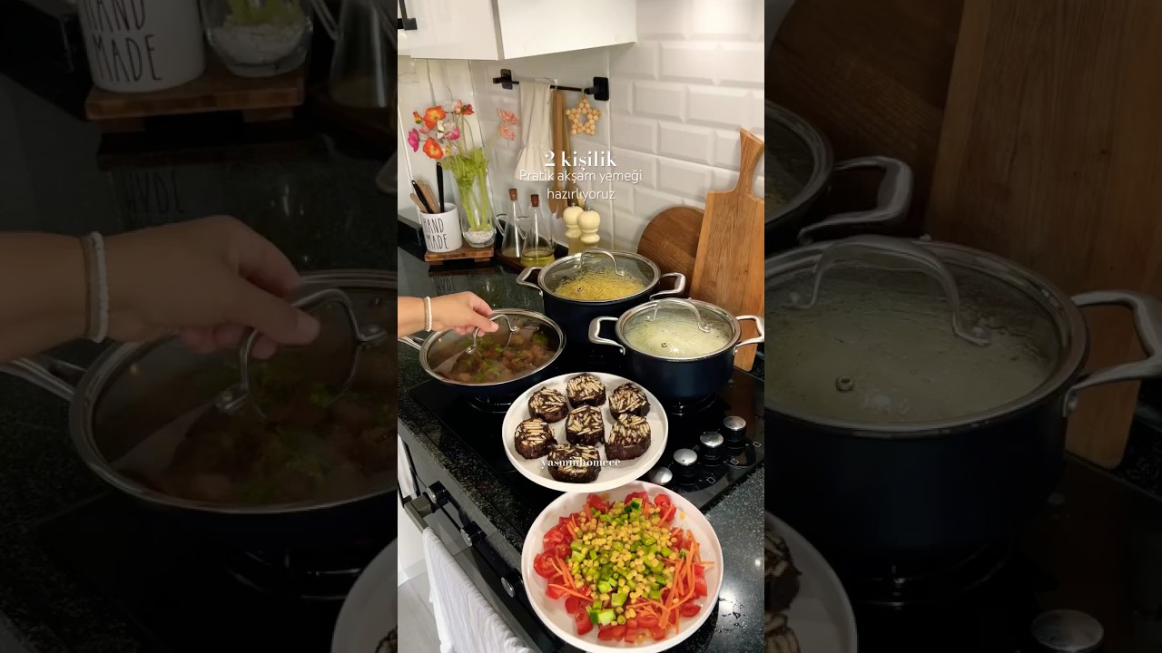 2 kişilik pratik akşam yemeği hazırlıyoruz 🤎 yayla çorbası /ıslak köfte/ makarna/mozaik pasta 2 kişilik pratik akşam yemeği hazırlıyoruz 🤎 yayla çorbası /ıslak köfte/ makarna/mozaik pasta