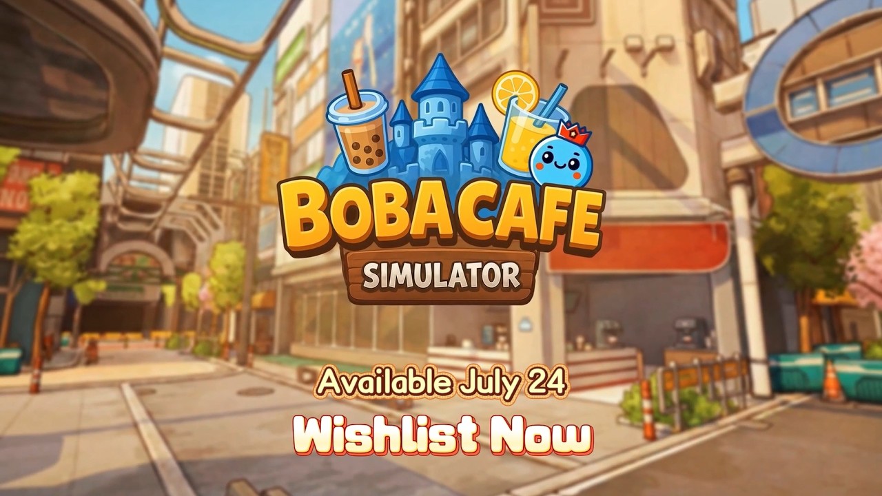 Créez le salon de thé de vos rêves dès le 24 juillet dans Boba Cafe Simulator