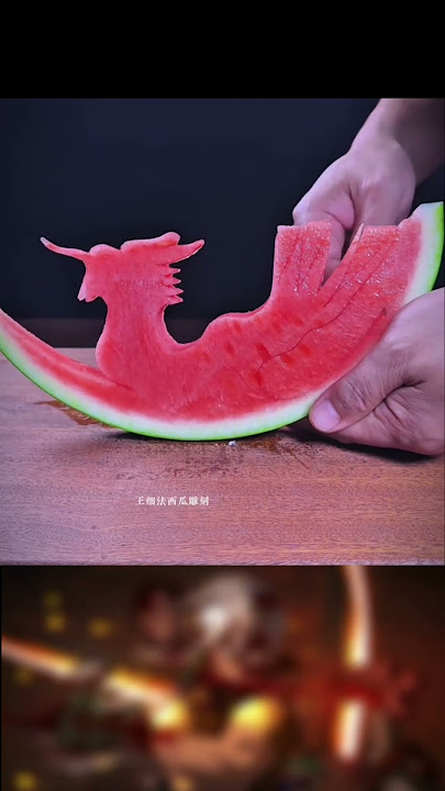 the highest level of creativity with melon