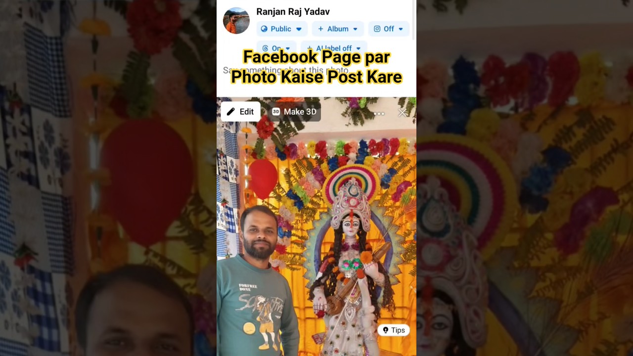 Facebook Page par Photo Kaise Post Kare 