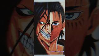 Eran Yeager Drawing Part -2  Attack on Titan। #short#anime#drawing