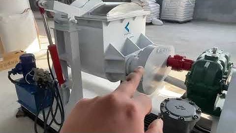 Karvil Machinery Hydraulic Tilting Sigma Blade Mixer