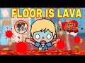 FLOOR IS LAVA 🔥😱😅 GAME SHOW IN TOCA LIFE WORLD 🌎