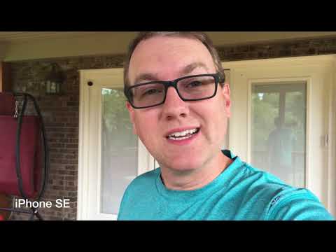 iPhone 8 Plus vs iPhone SE 4k 30fps Camera Comparison 