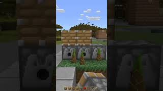 Easy bamboo farm build #minecraft