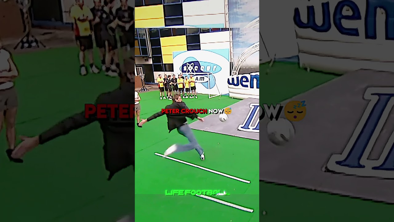 Peter Crouch Then Was Unstoppable Then🥶🤯 