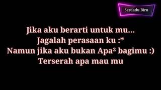 Status WA Keren -  Serdadu Biru