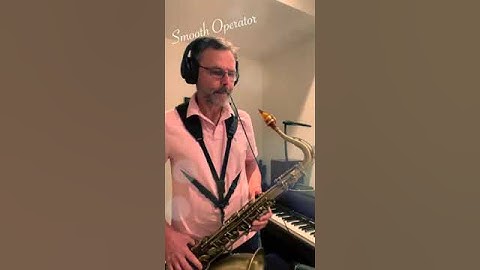 Smooth Operator Sade - intro and solo with tenor saxophone - #shorts