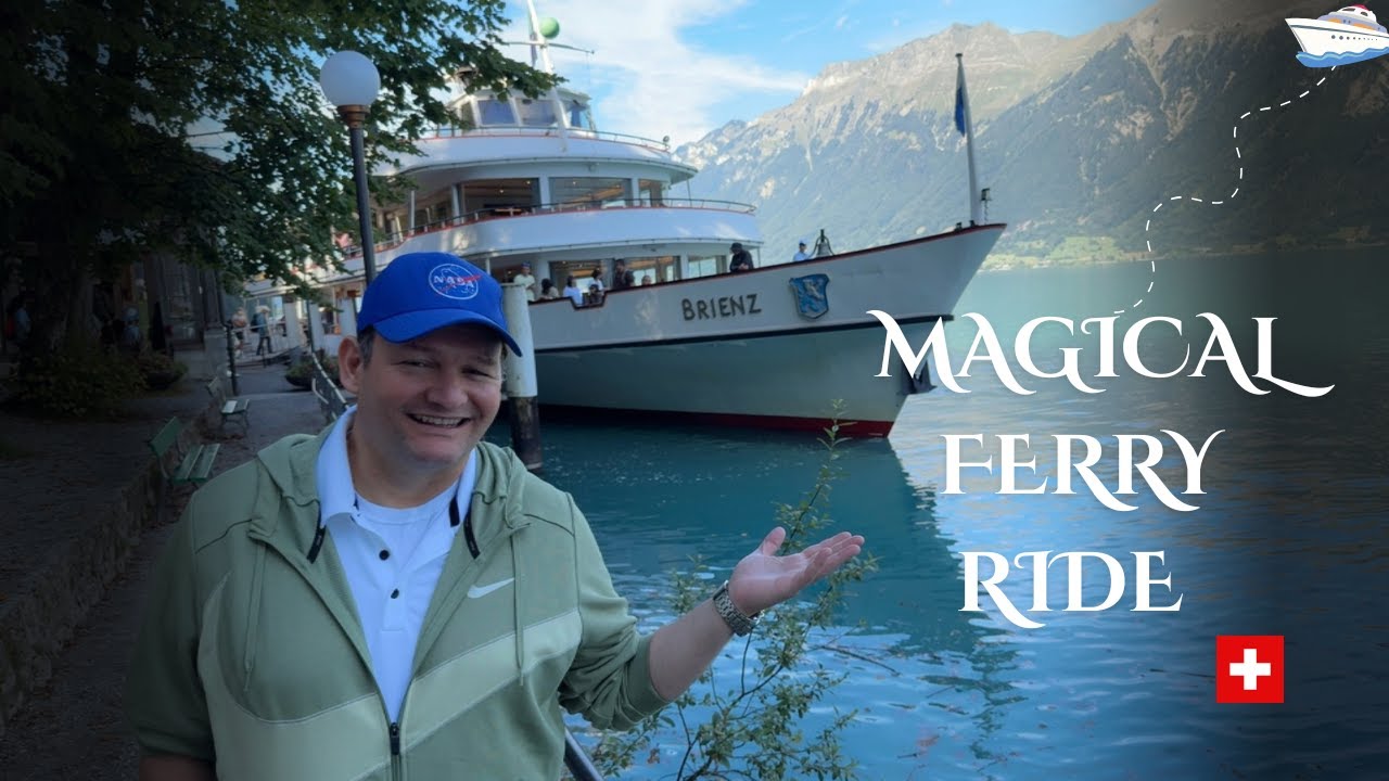 Самая волшебная поездка на пароме в Швейцарии 🇨🇭