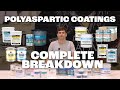 Polyaspartic coatings complete breakdown  polyaspartic concretecoatings protectivecoatings xps