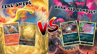 Gym Leader Challenge Vs! Fire Snipe vs. Dark Red Banquet