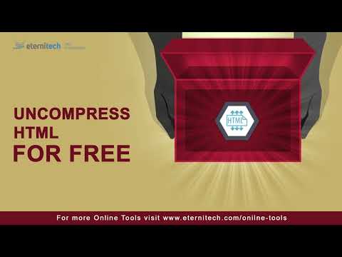 How to Use Uncompress HTML? | What is Unminify HTML | Free Online Unminify HTML