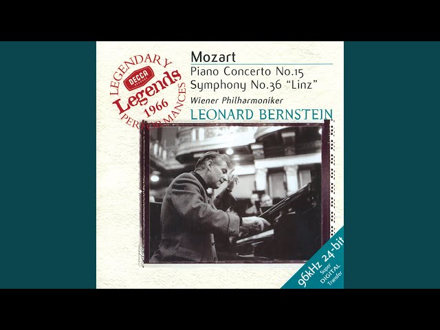 Mozart - Concerto pour piano n°15:Allegro final : L.Bernstein / Orch Philh Vienne