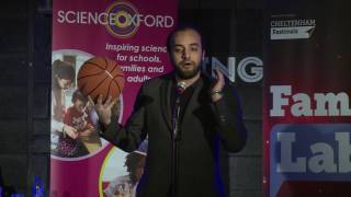 FameLab Regional Final Oxford 2017 Ramy Aboushelbaya
The FameLab UK 2017 Oxford Final at The Bullingdon showcased some of the region’s most engaging, creative and daring science, maths and engineering stars as they battled to outperform each other and win a coveted spot at the FameLab UK Final. The plucky and talented contestants had just 3 minutes to impress a panel of judges with their science-themed performances.
Interval entertainment by last year’s Oxford and national FameLab UK winner, Kyle D Evans, mathematician and folk singer!
http://www.kyledevans.com
FameLab Regional Final Oxford 2017 winner - Anna Ploszajski – a PhD student and materials scientist/engineer (UCL)
Wild Card - Tomasz Dobrzycki – a DPhil student studying embryonic development (Oxford)
Thanks to compere Sally Le Page and our Judges tonight Alison Woollard, Dr John Runions, Jen Rodgers.
For more information visit http://www.scienceoxford.com
http://www.cheltenhamfestivals.com/ab...
FameLab Regional Final 2017 contestants:
Emily Seward – a PhD student studying molecular biology (Oxford)
Bernadeta Dadonaite – a DPhil student studying the flu virus (Oxford)
Yayoi Teramoto – a PhD student in computation neuroscience (Oxford)
Ramy Aboushelbaya – a DPhil student studying plasma physics (Oxford)
Jack Rowbotham – a bioinorganic chemist (Oxford)
Anna Ploszajski – a PhD student and materials scientist / engineer (UCL)
Tomasz Dobrzycki – a DPhil student studying embryonic development (Oxford)
Blayze Millward – studying AI with computer science at the University of Sheffield FameLab Regional Final Oxford 2017 Ramy Aboushelbaya