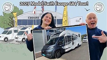The 2025 model Swift Escape 684 motorhome Tour