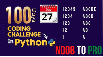 Day 27 | 100 Days Coding Challenge in Python | #python #programs #anjaliluthra #btech #bca #bsc #cs