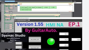 How to Sysmac Studio  Basic NX1P Vs HMI NA EP.1 ฝึกเขียน PLC เริ่มต้นง่ายๆ อธิบายแบบละเอียด#omron
