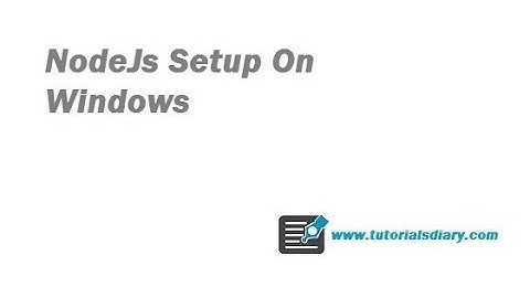 Ethereum Setup On Windows- How to Install NodeJs on Windows