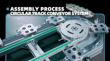 Assembly record of the circular guide rail conveyor system.