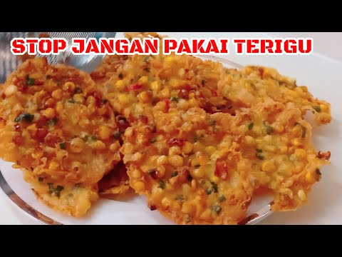 Perkedel Jagung Krispi