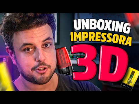 Unboxing Elegoo mars 3 + Mercury Plus - Primeiras impressões