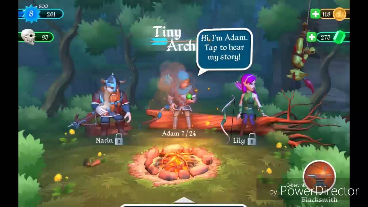 Tiny Archers 60 díl recenze na mobilní hry
