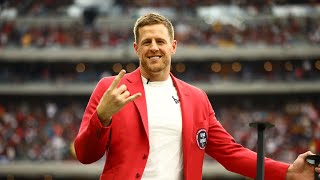 Watch the full J.J. Watt Ring of Honor ceremony presented by Ford