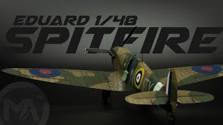 | FULLBUILD | Eduard 1/48 Spitfire Mk.Ia RAF  Aircraft Model