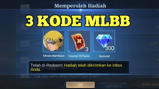3 KODE REDEEM ML TERBARU - KODE REDEEM MOBILE LEGENDS - KODE REDEEM ML HARI INI APRIL 2026