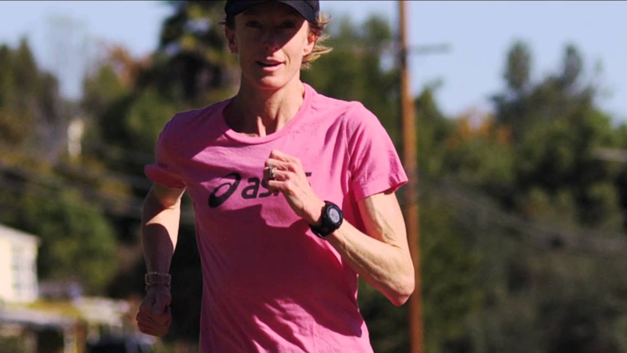 tenniswarehouse Deena Kastor & Ryan Hall Train for 2012 Trials in Houston