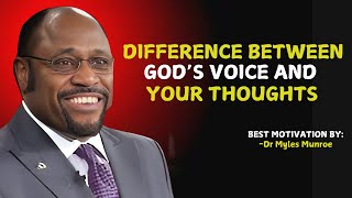 Celebrity The Clear Difference Between God's Voice and Your Thoughts | DR MYLES MUNROE SPEECH.#christianfaith Net Worth