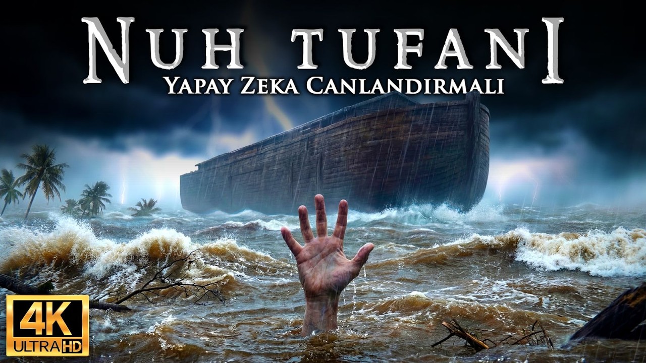 BÜYÜK TUFAN! Hz. Nuh | Yapay Zeka Canlandırmalı Peygamberler Serisi B8