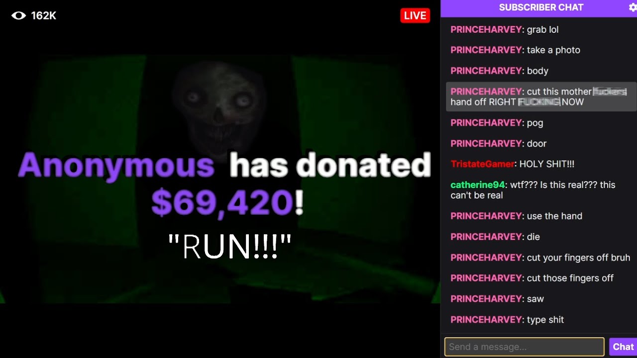 Twitch Chat Escapes A Snuff Film - FeedVid Live