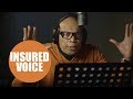 Voice-over king, Redd Pepper, has insured his vocal cords for £10million
